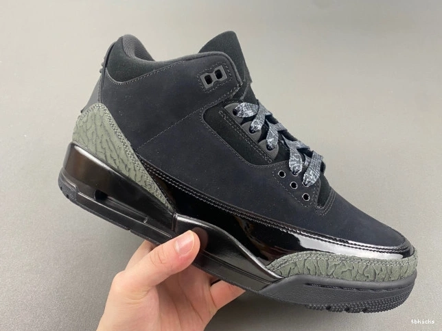 Cheap TB Cat Jordan Air 3 Retro CK9246-168 Black 0728